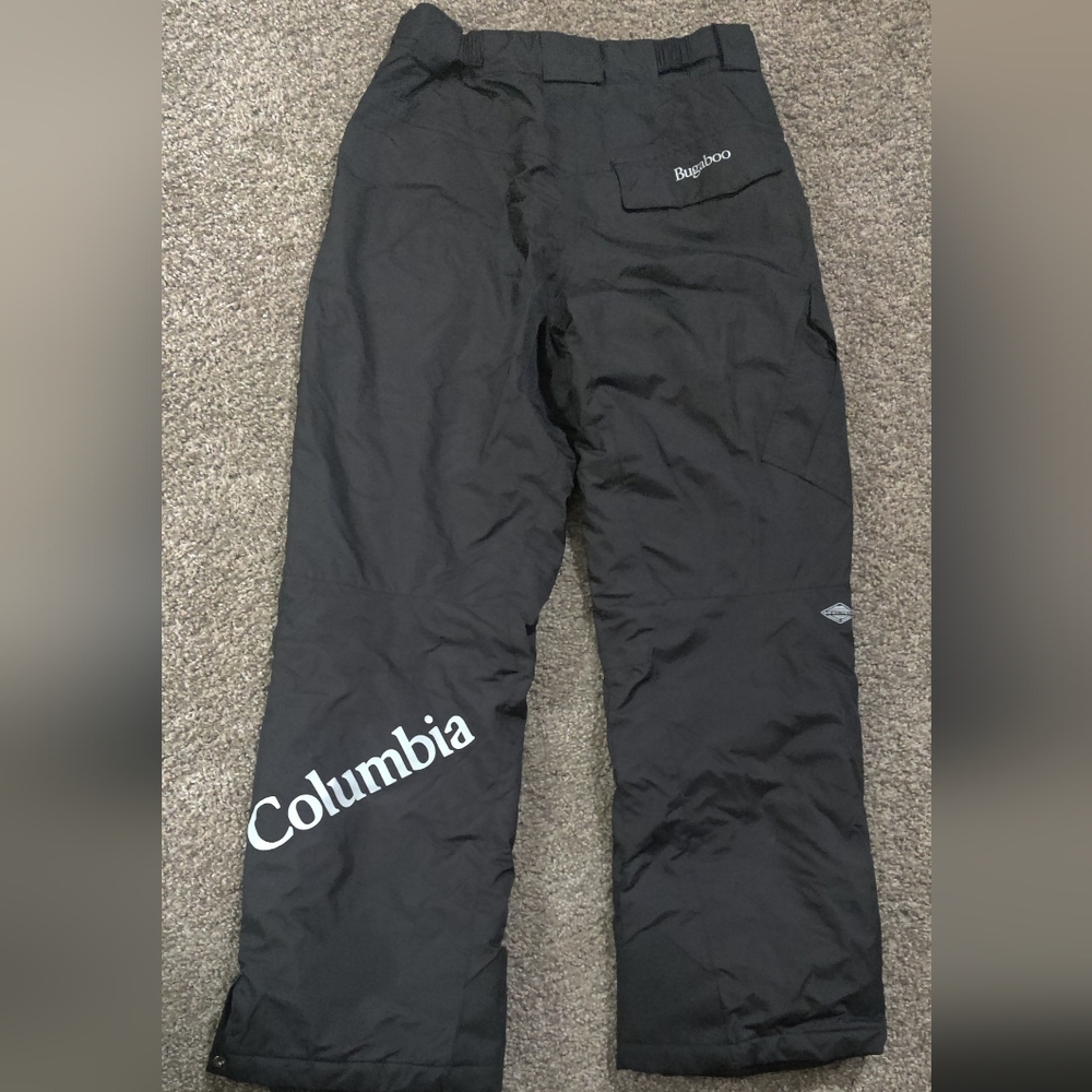 Columbia Youth 18/20 Black Snow Pants - Picture 2 of 11